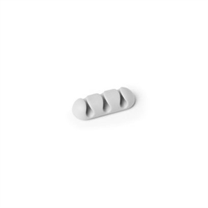 Durable 5039-10 Cavoline clip 3 / kabelhouder / kunststof / grijs / 2 stuks