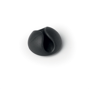 Durable 5037-37 Cavoline clip 1 / kabelhouder / kunststof / grafiet / 6 stuks
