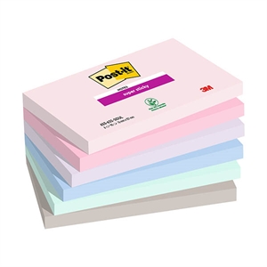 3M Post-It super sticky / Soulful / 76 x 127 mm / 6 x 90 vel