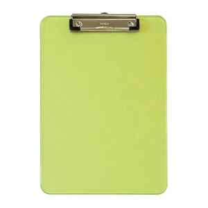 Maul klembord / neon / A4 / transparant groen