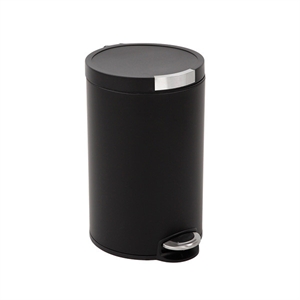 EKO Artistic pedaalemmer / mat zwart / 20 liter
