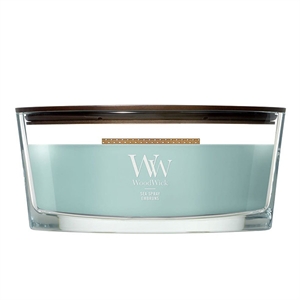 Woodwick Ellipse geurkaars / Sea Spray / 454 gram