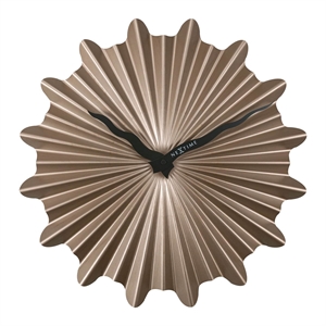 NeXtime Sunny wandklok / metaal / goud / 40 cm