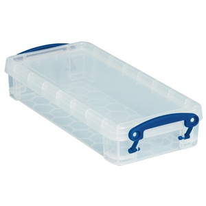 Really Useful Box opbergdoos / polypropyleen / transparant / 0,55 liter