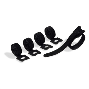 Durable 503601 Cavoline Grip Tie klittenband kabelbinder | met lus | zwart | 10 mm