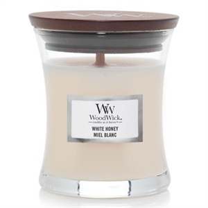 Woodwick Mini Hourglass / White Honey / 90 gram