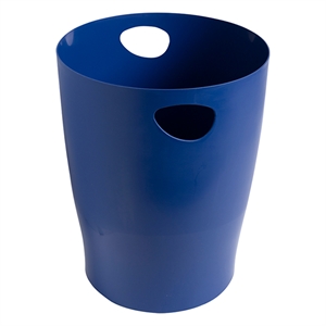 Exacompta 45303D Bee Blue papiermand / polypropyleen / marineblauw / 15 liter