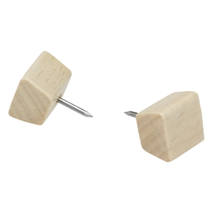 Magnetoplan Wood Series pinspelden / hout / 25 stuks