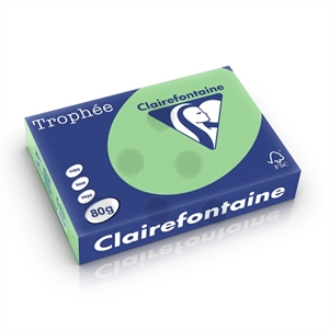 Clairefontaine papier / natuurgroen / A4 / 80 gr. / 500 vel