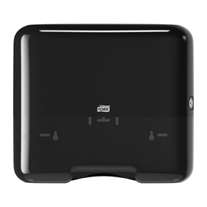 Tork 553108 H3-dispenser / voor Z-vouw/C-vouw handdoeken / zwart