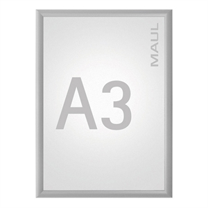 Maul kliklijst / A3 / aluminium / wandmodel