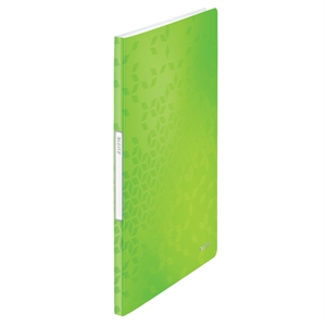 Leitz 4631 WOW showalbum / A4 / polypropyleen / groen / 20 hoezen