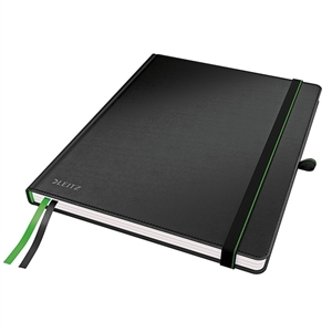 Leitz 44730095 compleet schrijfblok / iPad formaat / geruit / zwart / 80 vel