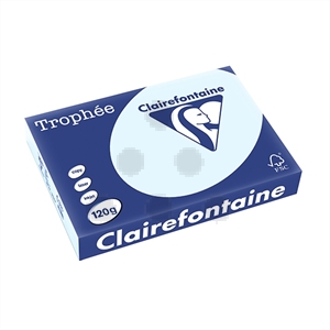 Clairefontaine papier / azuurblauw / A4 / 120 gr. / 250 vel
