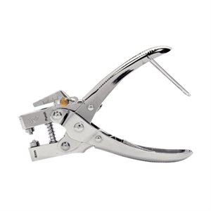Rapid 5000407 RP05 ponstang / verchroomd metaal / 1-gaats / inclusief 100 ponsogen