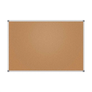 Maul Standaard prikbord / aluminium frame / kurk / 90 x 60 cm