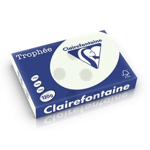 Clairefontaine papier / lichtgroen / A4 / 120 gr. / 250 vel