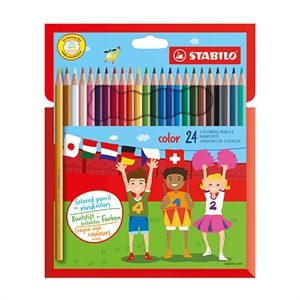 Stabilo Color kleurpotloden / 24 stuks