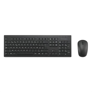 Kensington EQ KM150 toetsenbord en muis / QWERTY / draadloos / zwart