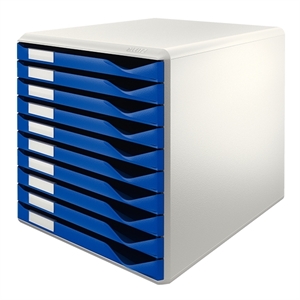 Leitz 5281 ladeblok / blauw / 10 laden