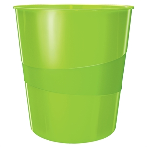 Leitz 5278 WOW papiermand / polystyreen / groen / 18 liter