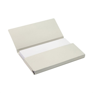 Jalema 3123807 Secolor Pocket-file dossiermappen / folio / colorkraft karton / grijs / 10 stuks