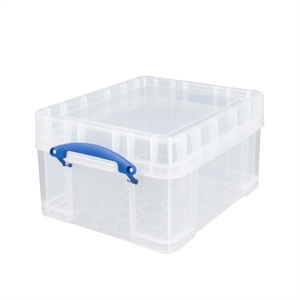 Really Useful Box opbergdoos / polypropyleen / transparant / 18 liter XL