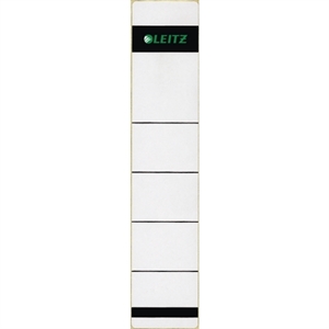 Leitz 1643 rugetiketten / grijs / zelfklevend / smal / 39 mm x 191 mm / 10 etiketten