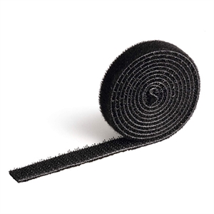 Durable 503101 Cavoline Grip klittenband kabelbinder / zwart / 10 mm