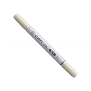 Copic W-1 Ciao marker / Warm Gray / penseel / beitel