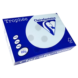 Clairefontaine papier / azuurblauw / A4 / 80 gr. / 500 vel