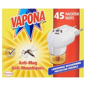 Vapona anti-muggenstekker / tot 45 nachten