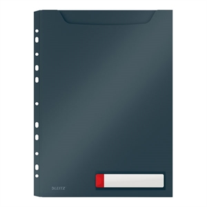 Leitz 46680089 Cosy Privacy zichtmap / A4 / fluweel grijs / tot 150 vel