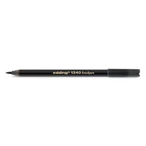 Edding 1340 brushpen / zwart