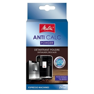 Melitta ontkalkingszakjes voor koffiezetapparaten / 2 x 40 gram