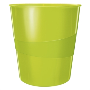 Leitz 5278 WOW papiermand / polystyreen / metallic groen