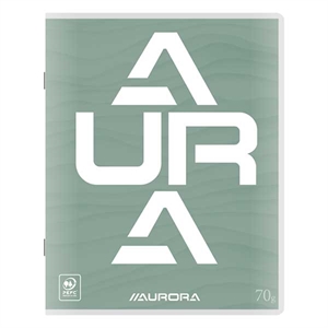 Aurora schrift / A5 / gelinieerd / 70 gr. / 36 vel / groen