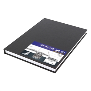 Kangaro gebonden boek K-5519 / zwart / A5 gelinieerd / 80 vel