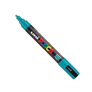 POSCA PC-5M verfmarker / smaragdgroen / ronde punt / 1,8 - 2,5 mm