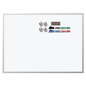 Nobo 1903777 Quartet whiteboard / aluminium lijst / magnetisch / wit