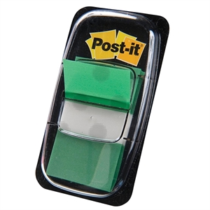 3M Post-it index / groen / 25,4mm x 43,2mm / 50 tabs