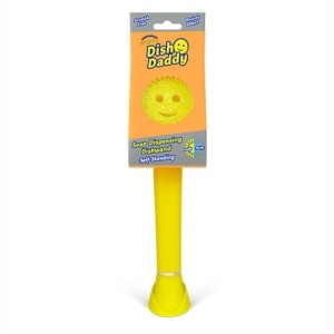 Scrub Daddy / Dish Daddy afwasborstel / geel