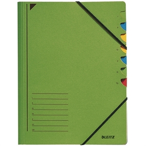 Leitz sorteermap / groen / 7 tabs