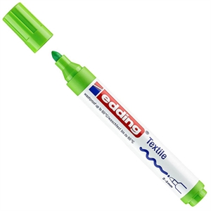 Edding 4500 textielmarker / lichtgroen / ronde punt / 2-3 mm
