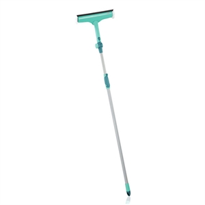 Leifheit 3-in-1 raamwisser / met telescoopsteel en draaiknop / click system / 110 - 190 cm