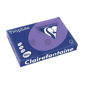 Clairefontaine papier | violet | A4 | 120 gr. | 250 vel