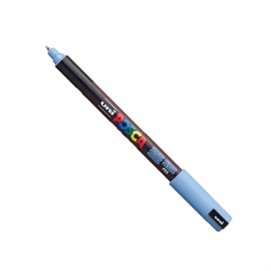 POSCA PC-1MR verfmarker / gletsjer blauw / ronde punt / 0,7 mm