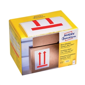 Avery Zweckform 7250 waarschuwingsetiketten / this way up / 200 etiketten