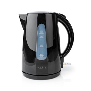 Nedis waterkoker / zwart / 1,7 liter
