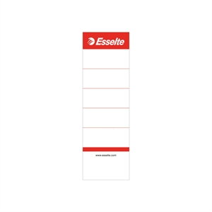 Esselte 81080 rug etiketten / karton / wit / 100 stuks